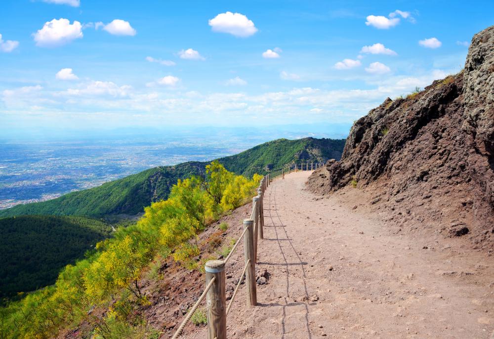 Excursion to Mount Vesuvius and visit to a local winery-1